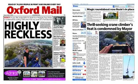 Oxford Mail – October 05, 2018