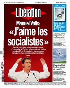Liberation - Lundi 1er Septembre 2014