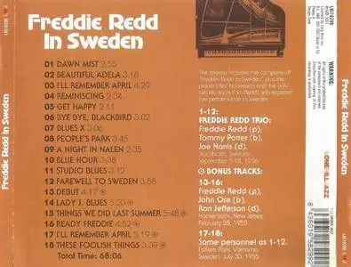 Freddie Redd - Freddie Redd In Sweden (1956) {Lone Hill Jazz LHJ10299 rel 2007}