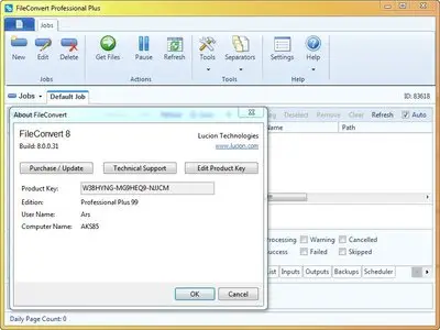 Lucion FileConvert Professional Plus 8.0.0.31