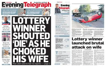 Evening Telegraph First Edition – October 14, 2020