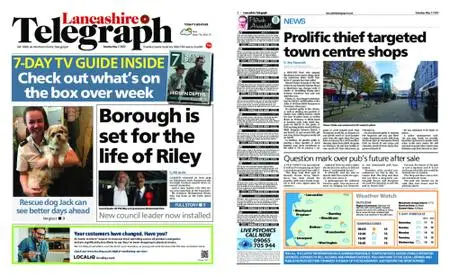 Lancashire Telegraph (Burnley, Pendle, Rossendale) – May 07, 2022