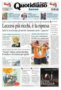 Quotidiano di Puglia Lecce - 1 Aprile 2018