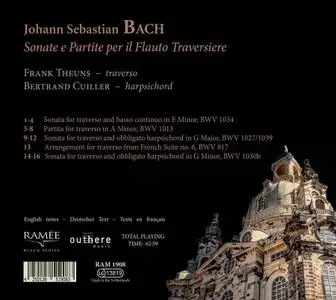 Frank Theuns, Bertrand Cuiller - Johann Sebastian Bach: Sonate e Partite per il Flauto Traversiere (2021)