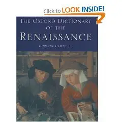 The Oxford Dictionary of the Renaissance  