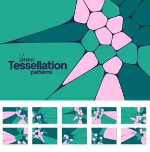 EE - Voronoi Tessellation Patterns THTTNN5