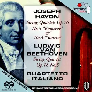 Quartetto Italiano - Haydn & Beethoven String Quartets (1975/2009) SACD ISO