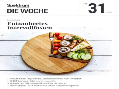 Spektrum Die Woche - 31 Juli 2025