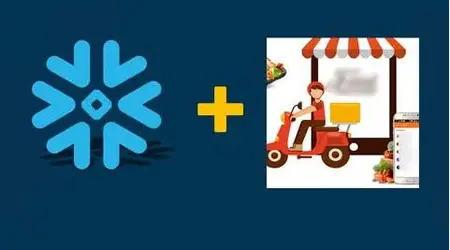 Snowflake - E2E Data Engineering Project (Food Delivery App)