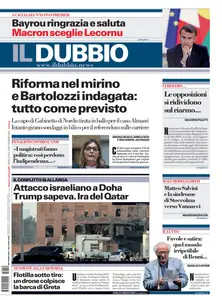 Il Dubbio - 10 Settembre 2025