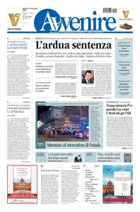 Avvenire - 21 Dicembre 2024