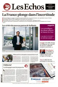 Les Echos du Lundi 8 Septembre 2025