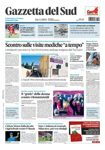 Gazzetta del Sud Catanzaro - 24 Novembre 2024