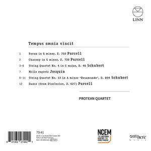 Protean Quartet - Tempus omnia vincit: Purcell, Schubert, Desprez (2024)