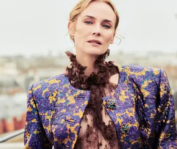 Diane Kruger by Marcel Hartmann for Vanity Fair France October 2025