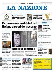 La Nazione Pisa Pontedera - 2 Luglio 2025