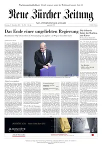 Neue Zürcher Zeitung International - 17 Dezember 2024