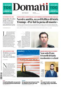 Domani - 13 Settembre 2025
