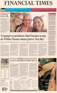 Financial Times Europe - 8 October 2024