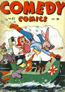 Comedy Comics 1st series 021 Timely 1944 c2c Pmack