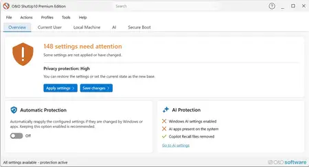 O&O ShutUp10 Premium Edition 3.2.1111 Multilingual