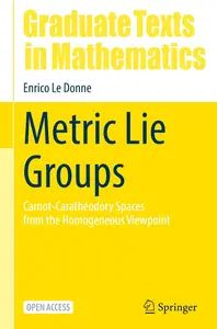 Metric Lie Groups: Carnot-Carathéodory Spaces from the Homogeneous Viewpoint (Graduate Texts in Mathematics, 306)
