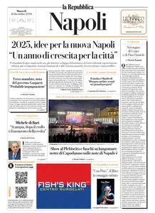 la Repubblica Napoli - 31 Dicembre 2024