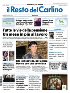 Il Resto del Carlino Ancona - 19 Ottobre 2025