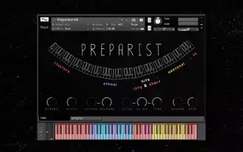 Pssst Instruments Preparist: Piano Percussion KONTAKT