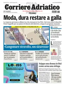 Corriere Adriatico Fermo - 16 Giugno 2025
