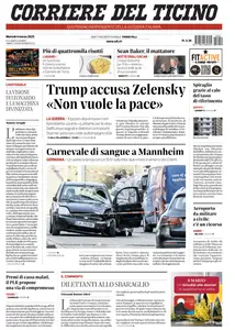 Corriere del Ticino - 4 Marzo 2025