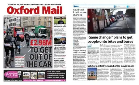 Oxford Mail – November 18, 2020