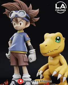 Tai and Agumon