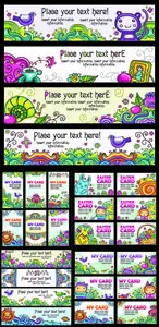 Stock Vector - Kids Card