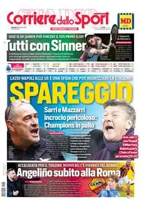 Corriere dello Sport Roma - 28 Gennaio 2024