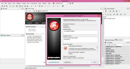 Embarcadero Delphi XE3 (Lite 6.0) Architect 17.0.4625