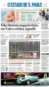 Jornal O Estado de SP em PDF Domingo 11 de Outubro de 2009