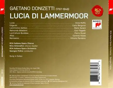 Georges Prêtre, RCA Italian Opera Orchestra, Anna Moffo, Carlo Bergonzi - Gaetano Donizetti: Lucia di Lammermoor (2015)