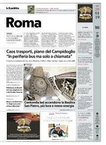 la Repubblica Roma - 26 Gennaio 2019