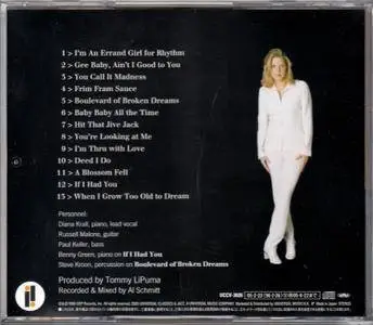 Diana Krall - All For You (A Dedication To The Nat King Cole Trio) (1996) Japanese Edition [Re-Up]