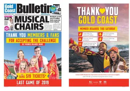 The Gold Coast Bulletin – August 22, 2019