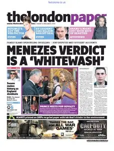 The London Paper 12 December 2008