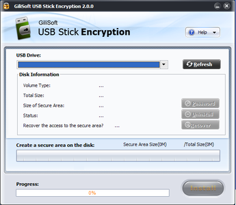 GiliSoft USB Stick Encryption 6.0.0