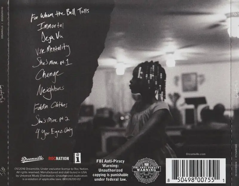 J. Cole - 4 Your Eyez Only (2016) {Dreamville}