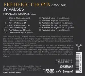 François Chaplin - Frédéric Chopin: 19 Valses (2022)