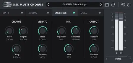 Oblivion Sound Lab OSL Multi Chorus v1.0.0 (Win/macOS)