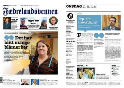 Fædrelandsvennen – 31. januar 2018