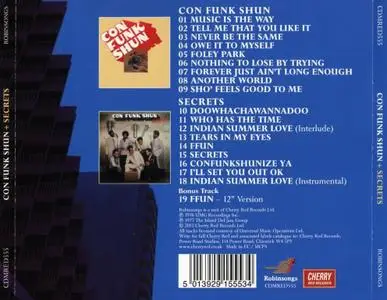 Con Funk Shun - Con Funk Shun (1976) & Secrets (1977) [2013, Remastered Reissue]