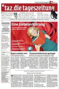 Tageszeitung TAZ vom 06 Oktober 2012
