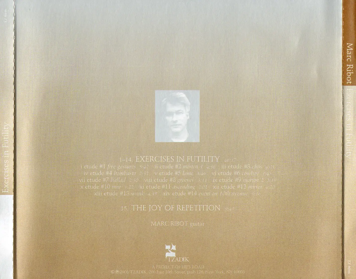 Marc Ribot - Exercises In Futility (2008) {Tzadik TZ 8046}